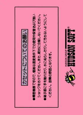 Binary Land (Japan) box cover back